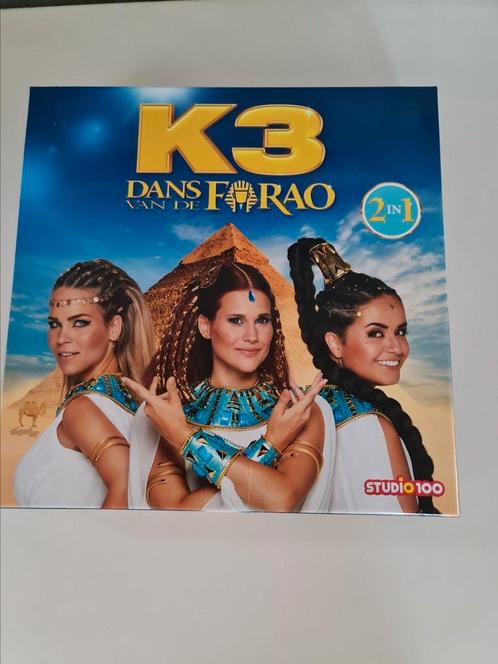 Gezelschapspel K3 : dans van de Farao, Hobby en Vrije tijd, Gezelschapsspellen | Kaartspellen, Zo goed als nieuw, Ophalen of Verzenden
