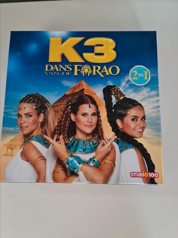 Gezelschapspel K3 : dans van de Farao, Hobby en Vrije tijd, Gezelschapsspellen | Kaartspellen, Zo goed als nieuw, Ophalen of Verzenden