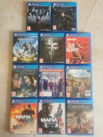 PS4 Games €10/game beschikbaar voor biedingen
