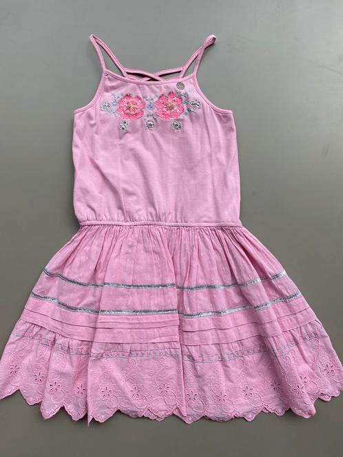 Roze kleedje spaghettibandjes Mim-pi 146-152, Kinderen en Baby's, Kinderkleding | Maat 152, Zo goed als nieuw, Meisje, Jurk of Rok