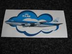 KLM Boeing 747 20,5 x 9,5 cm Sticker, Verzamelen, Luchtvaart en Vliegtuigspotten, Ophalen of Verzenden, Nieuw, Overige typen