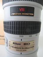 Nikon Zoomlens ED AF-S VR 70-200mm 1:2.8G (IF), Ophalen of Verzenden, Zo goed als nieuw, Telelens, Zoom