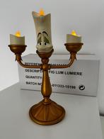 Disney Parks Exclusive Beauty and the Beast Light-Up Lumiere, Verzamelen, Ophalen, Assepoester of Belle, Zo goed als nieuw, Beeldje of Figuurtje