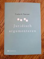 Handboek Juridisch argumentatieleer, Boeken, Studieboeken en Cursussen, Ophalen of Verzenden, Nieuw, Hoger Onderwijs, Frederik Peeraer