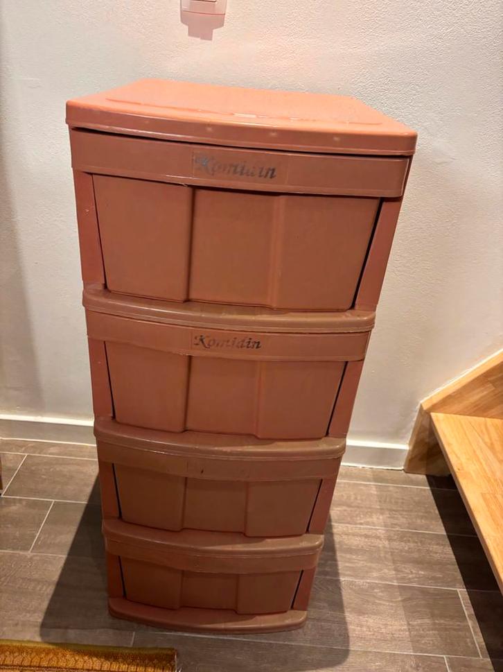 LADENKAST / OPBERGKAST İN PVC, Huis en Inrichting, Kasten | Ladekasten, Gebruikt, Minder dan 100 cm, Minder dan 50 cm, 25 tot 50 cm