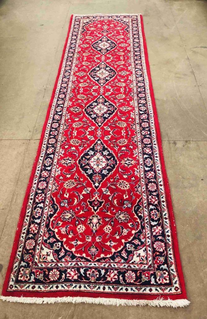 Prachtig vintage tapijt / loper oriëntaals Perzisch 302/80, Antiek en Kunst, Antiek | Tapijten, Tafelkleden en Textiel, Ophalen of Verzenden
