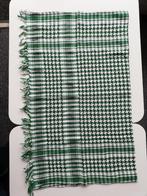 Niet gedragen: katoenen groen/wit/zwarte sjaal L 1m B 83 cm, Kleding | Dames, Mutsen, Sjaals en Handschoenen, Ophalen of Verzenden