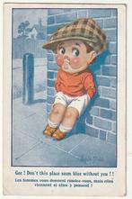 Lot  2 illustratorkaarten - kinderen MC GILL, Verzamelen, Postkaarten | Themakaarten, Verzenden, Gelopen, Kinderen