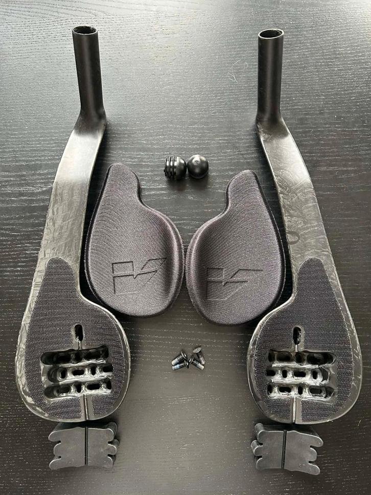 Vision TFE PRO-verlengers maat L, Fietsen en Brommers, Fietsaccessoires | Overige Fietsaccessoires, Zo goed als nieuw, Ophalen of Verzenden