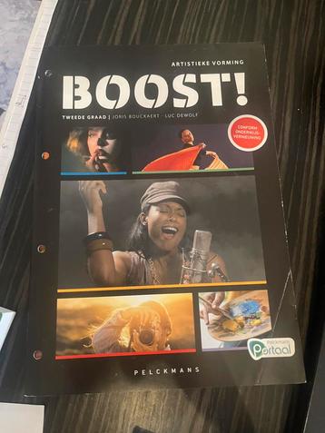 Boost! Artistieke vorming Leerwerkboek (incl. Kunst door de, Enlèvement, Comme neuf