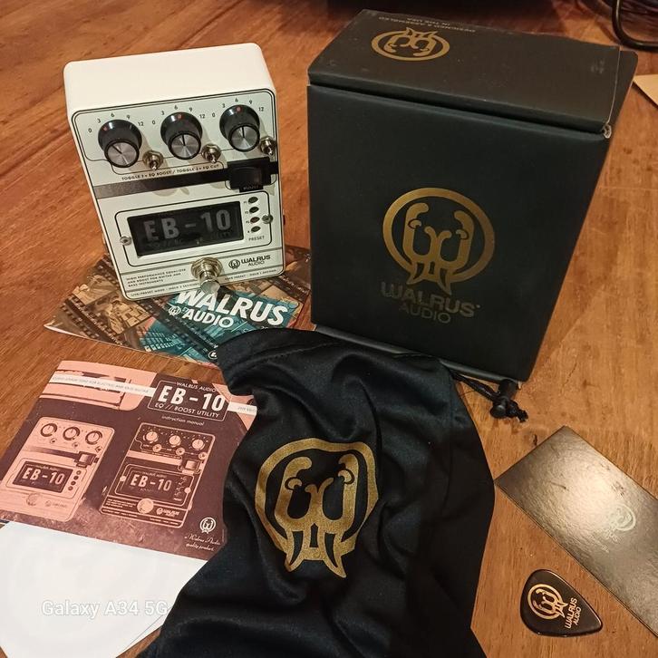 Walrus audio eb 10 programeerbare eq, Muziek en Instrumenten, Effecten, Ophalen of Verzenden