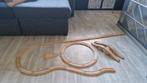 houten treinset, Kinderen en Baby's, Ophalen of Verzenden, Zo goed als nieuw