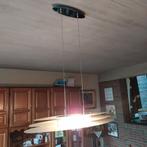 Designlamp wit glas,  verschillende lagen, Ophalen, Gebruikt, Glas