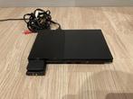 PS2 / Playstation 2 Slim Console  + controllers, Noir, Enlèvement, Utilisé, Avec 2 manettes