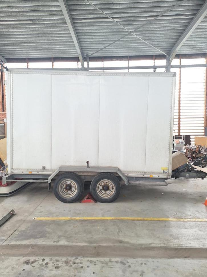 Professionele 3.5T  bagage/fietstrailer, Auto diversen, Aanhangers en Bagagewagens, Gebruikt, Ophalen