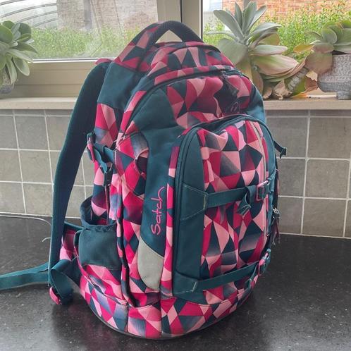 Scratch schoolrugzak, Handtassen en Accessoires, Tassen | Rugtassen, Gebruikt, Overige merken, 25 tot 40 cm, 45 tot 60 cm, Ophalen