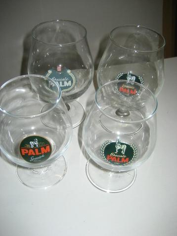 4 palmglazen 1,50 per stuk beschikbaar voor biedingen