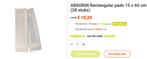 ABSORIN Rectangular Pads 15x60cm - Inleggers - Incontinentie, Diversen, Ophalen, Nieuw
