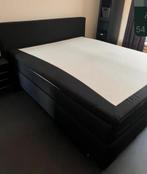 bed kan bezorgd worden 160x200 complete boxspring bed, Huis en Inrichting, Slaapkamer | Bedden, Gebruikt, Zwart, Tweepersoons
