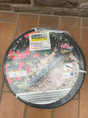 druppelslang 15 meter beschikbaar voor biedingen
