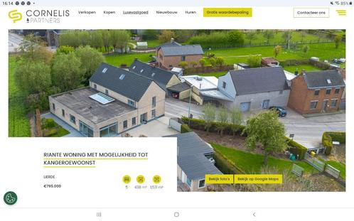 Woonhuis, goed voor kangeroe woning, Immo, Huizen en Appartementen te koop, Provincie Oost-Vlaanderen, 1500 m² of meer, Twee onder één kap