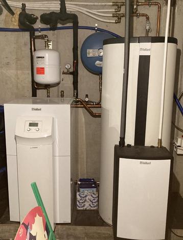 Geothermie warmtepomp Vaillant – Gedemonteerd, 100 litres ou plus, Enlèvement, Utilisé, Plus de 10 ans