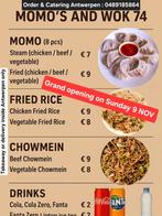 Dumplings/ cuisine asiatique Anvers, Enlèvement ou Envoi