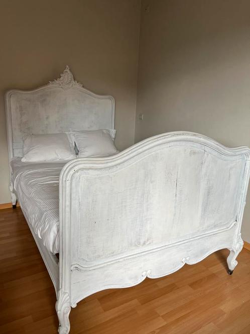 Victoriaans bed wit, Antiek en Kunst, Antiek | Meubels | Bedden, Ophalen