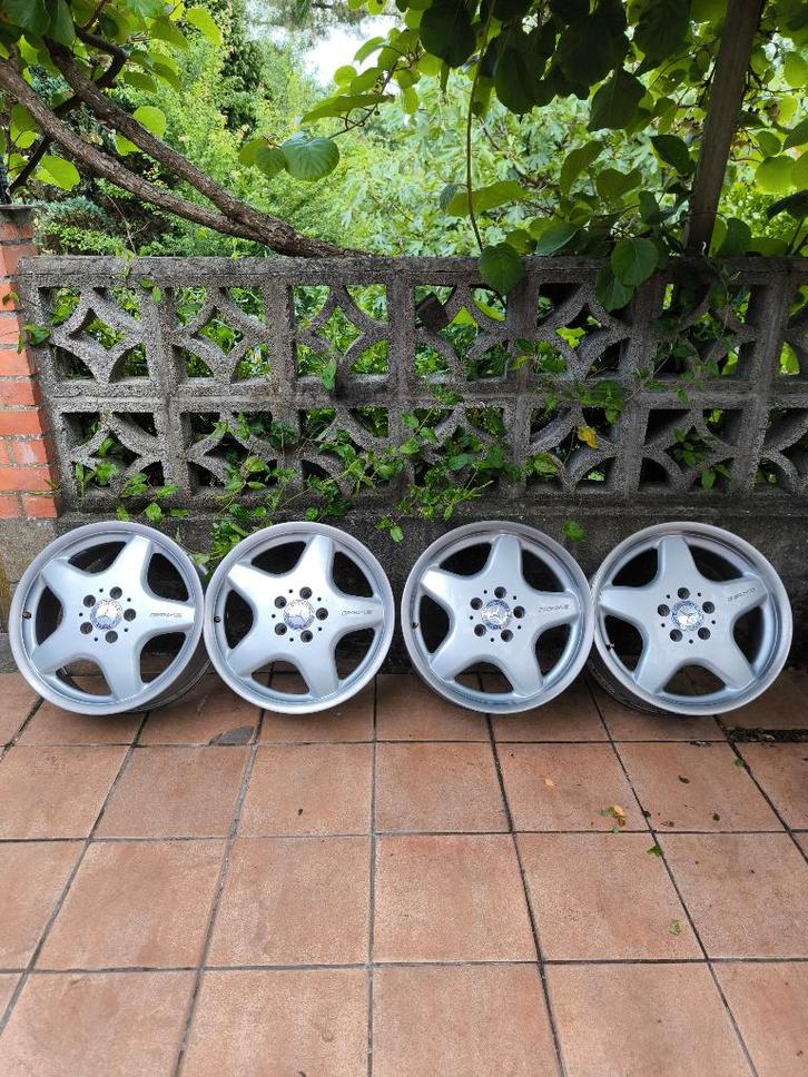 Prachtige AMG Mercedes R170 C208 W201 W202 W203 W124 wielen, Auto-onderdelen, Banden en Velgen, Velg(en), 17 inch, Ophalen of Verzenden