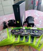 Xbox 360 S Slim 250 GB – Zwart (Model 1439) + 10 Topgames !, Games en Spelcomputers, Ophalen, Gebruikt, 250 GB, 360 S
