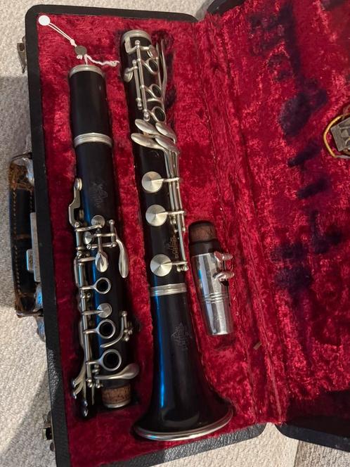 Klarinet leblanc ( hout ) met  !, Muziek en Instrumenten, Blaasinstrumenten | Klarinetten, Hout, Met koffer, Ophalen