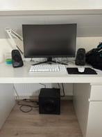MSI scherm, speakerset met subwoofer, keyboard en muis., Ophalen, MSI, Met monitor, Zo goed als nieuw
