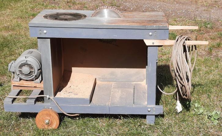 tafelzaag (klompenzaag), Bricolage & Construction, Outillage | Scies mécaniques, Utilisé, Scie circulaire, 1200 watts ou plus