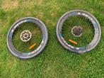 24 inch wielen met schijf, Fietsen en Brommers, Fietsonderdelen, Ophalen, Gebruikt, Mountainbike, Wiel