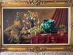 Schilderij gedekte tafel, Ophalen, Gebruikt, Schilderij, 100 tot 125 cm