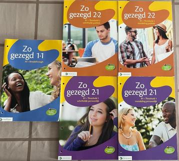 GRATIS zo gezegd nederlandse leerboeken beschikbaar voor biedingen