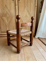 Brutalistische art deco haardstoel stijl Charles Dudouyt, Ophalen, Zo goed als nieuw