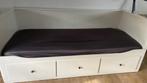 Bed Ikea HEMNES, Huis en Inrichting, Ophalen, Eenpersoons, Wit, 80 cm