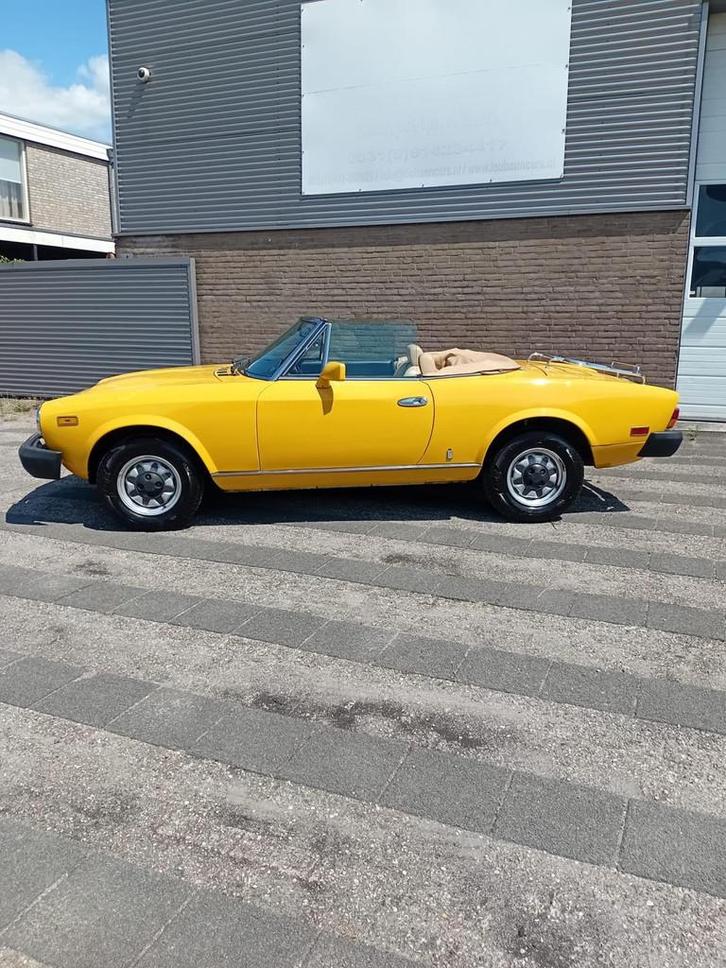 Fiat Spider 2000 H5, Auto's, Fiat, Te koop, Overige modellen, Open dak, Benzine, Cabriolet, 2 deurs, Handgeschakeld, Overige kleuren