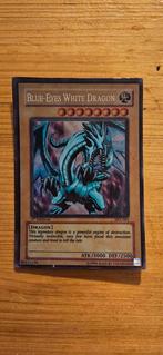 Blauw - Eyes White Dragon (Yu-gi-oh-kaart), Ophalen of Verzenden, Zo goed als nieuw