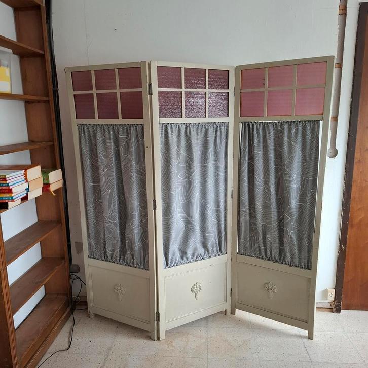 Antiek kamerscherm, Huis en Inrichting, Woonaccessoires | Kamerschermen, Ophalen