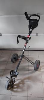 Driewiel golftrolley, Ophalen