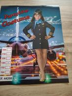 verkleedkleren stewardes, Kinderen en Baby's, Carnavalskleding en Verkleedspullen, Ophalen, Zo goed als nieuw, 134 t/m 140, Meisje