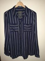 Damesbloes Superdry Large donkerblauw wit streepje, Kleding | Dames, Ophalen of Verzenden, Wit