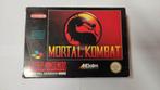 Nintendo snes mortal combat met doos en handleiding, Games en Spelcomputers, Games | Nintendo Super NES, 2 spelers, Ophalen, Zo goed als nieuw