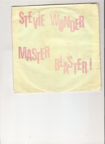 Stevie Wonder - Master Blaster - Master Blaster Dub, Single, Utilisé, 7 pouces, R&B et Soul