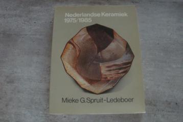 NEDERLANDSE KERAMIEK 1975/1985  beschikbaar voor biedingen