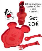 Set Mickey Mouse de Tupperware, Maison & Meubles, Cuisine| Tupperware, Enlèvement ou Envoi, Neuf