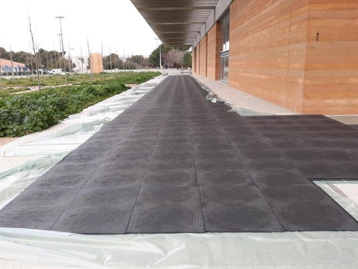 Kunststof Rijplaten / Vloerplaat 16T - Verkoop / Verhuur, Doe-het-zelf en Bouw, Platen en Panelen, Nieuw, Overige materialen, 20 tot 50 mm