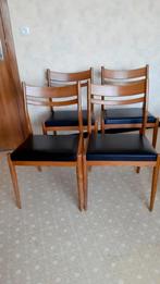 Stoelen vintage, Huis en Inrichting, Stoelen, Ophalen, Gebruikt, Scandinavisch, Vier